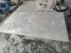 24"x36" Custom White Quartz Dining Table Mosaic Stone Luxury Kitchen Slab Decors