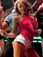 Kylie Minogue Spinning Around Signed Autographed Photo Poster Memorabilia A4 210x297mm