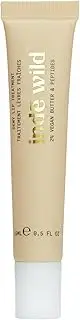 indē wild Dewy Lip Treatment - 15ml | Overnight Repair Vegan Lip Balm & Moisturizer | Lasts for 8+ hour | With Natural Desi Ghee, Shea Butter, Squalane & Hyaluronic Acid | Hydrating Korean Fomrulation