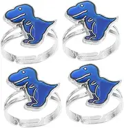 [SAFIGLE] Color Change Fimger Ring Color Changing Ring Finger Ring Alloy Blue Open Adjustable Rings