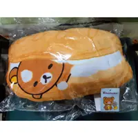 在飛比找蝦皮購物優惠-[全新] 正版 拉拉熊造型抱枕 法國麵包 麵包款 12英吋