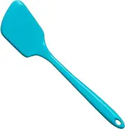 GIR: Get It Right Premium Silicone Spatula Turner - Non-Stick Heat Resistant Flip Spatula for Pancakes, Eggs, Cooking, Baking, and Mixing | Mini - 11 in, Teal