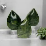 Jade Crystal Flame - Luck, Prosperity & Health