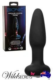 NEW California Exotic Bionic Pressure 5.75 inch Pressure Activated Rimming Butt