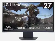 New LG UltraGear 27GS60QC-B 27" 16:9 QHD 180Hz Curved VA LCD HDR Gaming Monitor