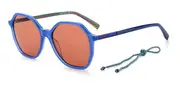 Missoni MMI 0048/S PJP/U1 Women’s Sunglasses Blue Size 55