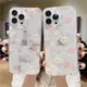 flowers case適用 iphone11proXR XS MAX78PLUS clear cover12/13