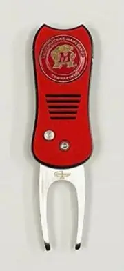 NCAA Maryland Terrapins Switchblade Golf Divot Tool Red/Black