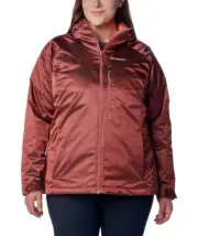 Columbia Wmn's Oak Ridge Interchange Omni Heat 2 in 1 Winter Jacket Size 2X $310