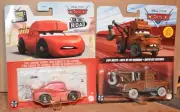 Disney Pixar Cars CAVE LIGHTNING McQUEEN & CAVE MATER ON THE ROAD SERIES NEW