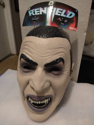 Renfield Dracula Full Latex Adult Halloween Mask Scary Spooky Face Mask 001