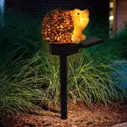 Garden Solar Lights Hedgehog Stake Lights Decorative Outdoor Garden Stake Lamp -Style 1