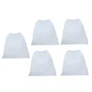 5 Pcs Non-woven Bags Dust for Manicure Table Nail Collector Reusable