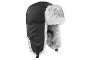 Beechfield Unisex Thermal Winter Sherpa Trapper Hat (Black) (L/XL)