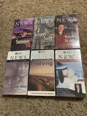 Lot 6 Sealed Scrips Howard News VHS Taped 1998-2001 NOS