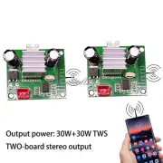 Bluetooth 30W power amplifier TWS speaker sound module board audio receiver