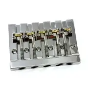 Hipshot Nickel 5-String KICKASS™ Version 2 Bass Bridge Squier® V Retrofit 5K502N