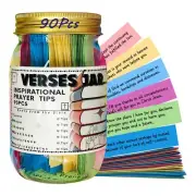 Mini Bible Verse Jar Christian Gift Read Me When Bible Verse Jar for Women