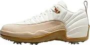 [Nike] DM9016-109 Golf Air Jordan 12 Low GOLF Driftwood Jordan 12G Driftwood Golf Shoes