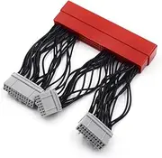 car Radio Wiring Harness OBD2A OBD2B to OBD1 Harness Car Vehicle Replace ECU Jumper Conversion Wiring Wire Harness, for Accord Civic Prelude(OBD2A)