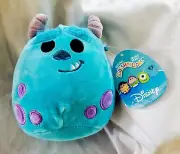 Kellytoy Squishmallow Sully Monsters Inc. Blue Disney Gift Plush 5 inch NEW