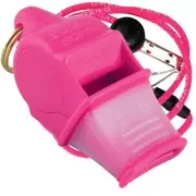 PINK Fox 40 SONIK BLAST CMG Whistle Official Coach Safety Rescue - FREE LANYARD!