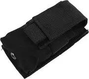 Milisten Flashlight Belt Pouch Canvas Holder for Duty Belt Emergency Torch Case