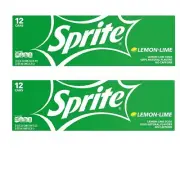 Sprite Lemon Lime Soda 12oz Cans 2-12-Pack 24cans