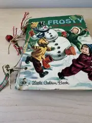 Frosty The Snowman Little Golden Book Junk Journal