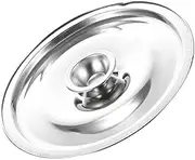 STOBAZA Universal Lid for Pots and Pans 16cm Stainless Steel Replacement Cover for Cast Iron Skillets Frying Pan Cooking Pot