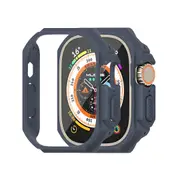 For Apple Watch Ultra,49-mm Case,Ultra-Durable Lightweight Bezel Cover,Dark Blue