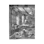 Albrecht Durer, Saint Jerome in His Study 1514, Canvas Print, 18" x 24" + Border