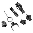7Pcs 16mm Manganese Steel Drain Cleaner Machine Combination Cutter Head Set NOW