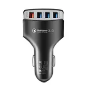 2Pcs Safety Charging Adapter 3.0 Four Ports Usb Charger Android Ios Universal