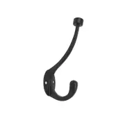 Adoored Black Deco Robe Hook