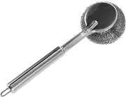 BESPORTBLE Kitchen Cleaning Brush Long Handle Pot Brush Steel Wool Ball for Pots Pans