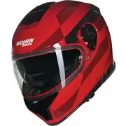 N80-8 Alfiere 346 Red Black Glossy Full Face Helmet