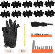 GRIRIW Flexible Coupling Insert Washers 18pcs Steering Column Spacer Kit Plastic Washers Gaskets for Car Steering Column Repair
