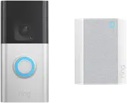 Ring Battery Video Doorbell Plus & Chime