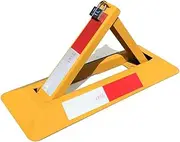 Triangle Lockable Parking Barrier Vehicle Security Car Parking Lock Fold Down AU