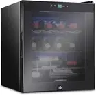 12 Bottle Compressor Wine Cooler Refrigerator W/Lock | Large Freestanding Wine C
