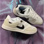 NIKE SB ALLEYOOP 麂皮 網布 滑板鞋 CJ0882-100 白