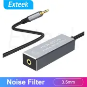 3.5mm Audio Cable Ground Loop Noise Isolator for Car Audio Home Stereo System