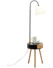 [BR Home] Florence Tripod Lamp in Off White