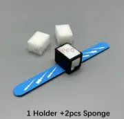 1pc Dental Endodontic Root Canal Files Stand Holder Wrist Watch +2pc Sponge Kit