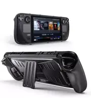 Cover Case for Steam Deck 2021 OLED 2023 Full Body Protective Case Black