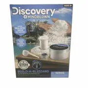 Discovery #MINDBLOWN BUILD-A-BLIZZARD SNOW-MAKING EXPERIMENT KIT 6+ ACTIVITY