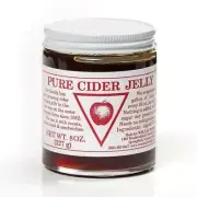 Wood's Cider Mill Pure Cider Jelly No Preservatives No Sugar Added 10 Oz