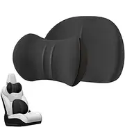 Car Lumbar Cushion, Car Neck Support, Soft Foam Neck Support Cushion for Automotive, Ergonomic Car Back Cushion, Car Seat Accessories for More