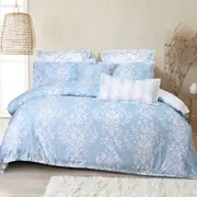 Bianca Ravello Cotton Sateen Damask Quilt Cover Set (Double, Queen, King, Super King) or Accessories